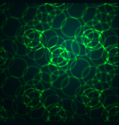 Dark Green Glitter Circles On A Background