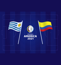 Uruguay Vs Colombia Match Football 2021