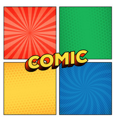 Comic Style Panels