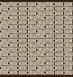 Seamless Pattern In Typographic Style