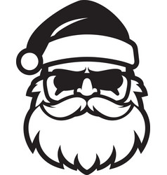 Cool Yule Icon Santa In Black Iced Out Kris