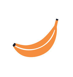 Banana In Peel Whole Sweet Tropical Fruit Icon