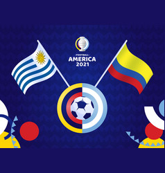 Uruguay Vs Colombia Match Football 2021