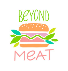 Beyond Meat Icon Plant Based Hamburger