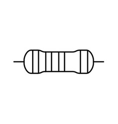 Carbon Film Resistor Electronic Component Line