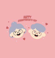 Happy Grandparents Day Elderly Background