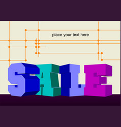 3d Sale Image Color