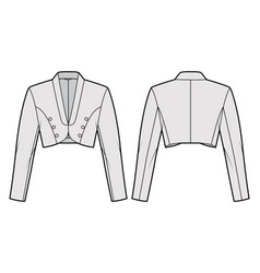 Bolero Jacket Technical Fashion