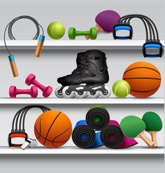 Sport Store Shelf