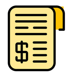 Liability Payment Icon Flat