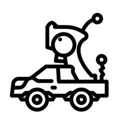 Remote Controlled Toy Child Line Icon