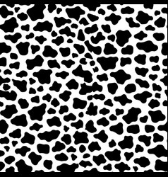 Abstract Black And White Dalmatian Spot Seamless