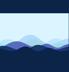 Blue Wave Water Sea Line Pattern Background