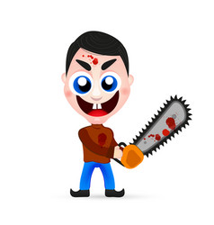 Killer Wielding A Chainsaw