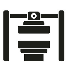 Machine Equipment Icon Simple Press