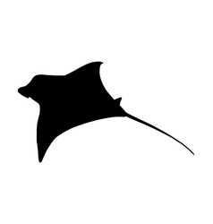 Stingray Manta Ray Symbol Devil Fish Silhouette