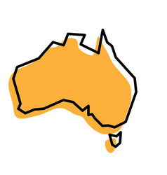 Australia Simplified Map