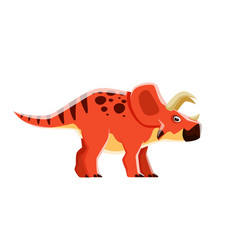 Dinosaur Cartoon Character Arrhinoceratops Dino