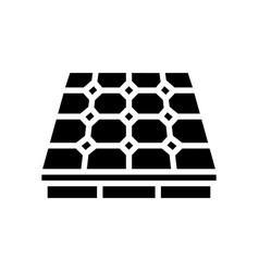 Solar Panels Green Living Glyph Icon