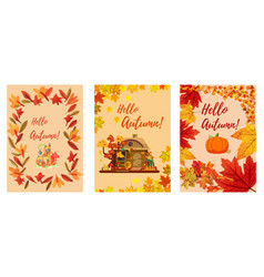 Hello Autumn Posters