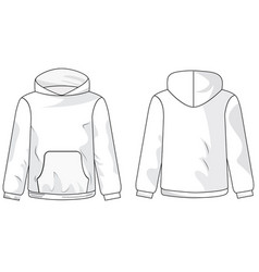 Hoodie Sweatshirt Mockup Template Design