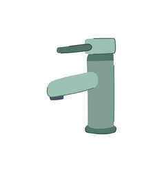 Home Bathroom Faucet Cartoon