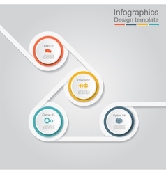 Infographic report template layout Royalty Free Vector Image