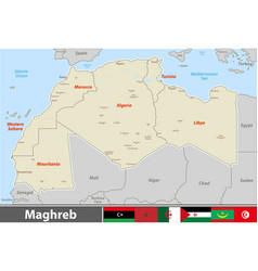 Map Of Maghreb