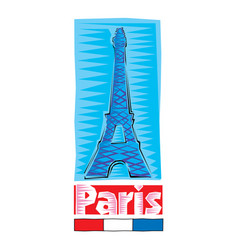 Clipart Of Paris Colorful Hand Drawn Eiffel Tower