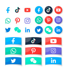 Popular Social Media Logos