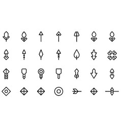 Arrow Percent Up Editable Stroke Outline Icons