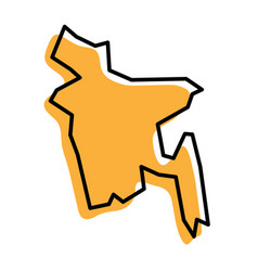 Bangladesh Simplified Map