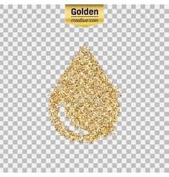 Gold Glitter Object