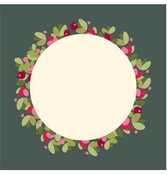 Winter Floral Frame