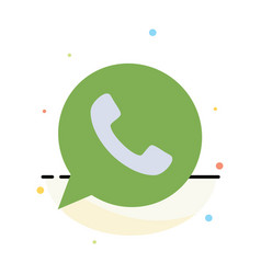 App Chat Telephone Watts Abstract Flat Color