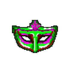 Festival Carnival Mask Game Pixel Art