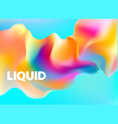 Colorful Fluid 3d Shapes