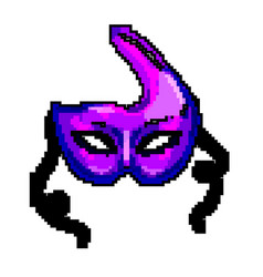 Face Carnival Mask Game Pixel Art