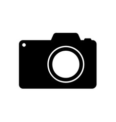 Flat Camera Photography Icon Isolated