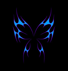 Neo Tribal Y2k Gothic Style Tattoo Cyber Sigilism