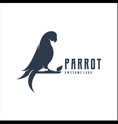 Parrot Logo Vintage Retro