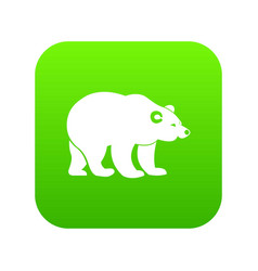 Bear Icon Digital Green