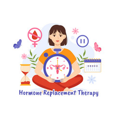 Hrt Or Hormone Replacement Therapy Acronym