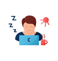 Narcolepsy Flat Icon