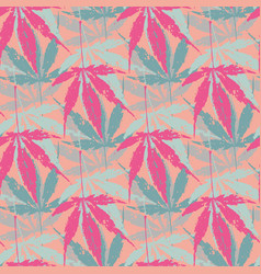 Boston Ivy Seamless Pattern Background