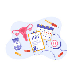 Hrt Or Hormone Replacement Therapy Acronym