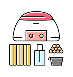 Waxing Kit Hair Salon Color Icon