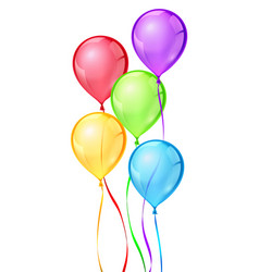 Color Birthday Party Balloons