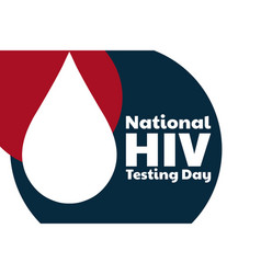 National Hiv Testing Day Concept Template