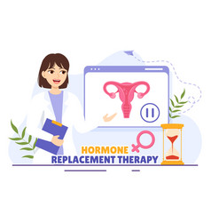 Hrt Or Hormone Replacement Therapy Acronym